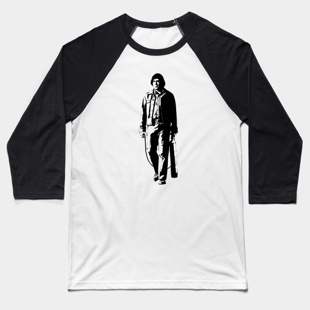 Anton Chigurh Baseball T-Shirt by K_314